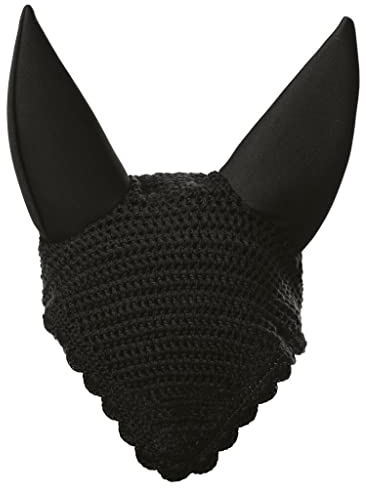 Equi-Theme Fliegenhaube „Oreilles néoprène“ Schalldämpfer (schwarz)