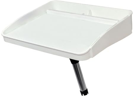 Oceansouth Köder- & Filetier Tisch (Bait & Fillet Table – Small Rod Holder Mount) schneidebrett Kunststoff Holz Glas groß Cutting Board Overboard schneidebretter filetierbrett Frankfurter Brett