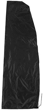 Schutzhülle für Sonnenschirm, Sonnenschirm Schutzhülle mit Stab, Sonnenschutz, Oxford, Schutz, staubdicht, wasserdicht, Schwarz (205 cm: 57 x 48 x 25 cm)