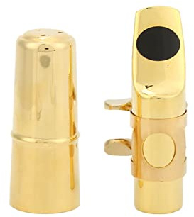 Saxophon-Mundstück-Set, Musikzubehör Altsaxophon-Mundstücke für Althorn für Blasinstrumente(Brise Nr. 6)