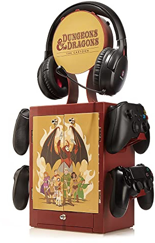 Numskull Dungeons & Dragons Offizieller Gaming-Ständer, Controller-Halter, Headset-Ständer für PS5, Xbox Series X S, Nintendo Switch - Offizielles Dungeons & Dragons-Merchandise