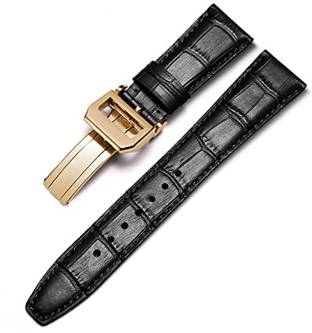 ZERAPH Uhrenarmband passend für IWC Fliegeruhren Portofino Portugieser Herrenarmband Uhrenzubehör Echtleder Uhrenarmband Uhrengürtelkette