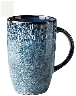 HARAY Tazze per Tazze Tazza da caffè al Latte con Tazza in Ceramica retrò Stile Europeo da 600 ml Tazza di caffè