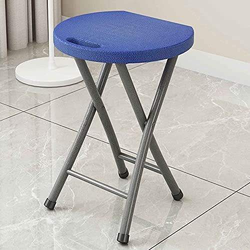 Klappstuhl für Erwachsene, tragbar, kompakt, für Zuhause, Büro, Friseurstuhl, 45 cm hoch, faltbarer Hocker