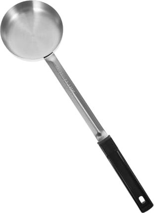 TIDTALEO Flat Bottom Sauce Spoon Pizza Ketchup Ladle Serving Spoon Food Portion Control Tool