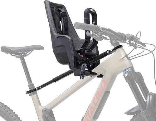Kids Ride Shotgun - Child Bike Seats & Handlebar Combos - Front Mounted, For children aged 2~5 years, Fits Most Adult Modern Mountain Bikes, Adjustable for Comfort