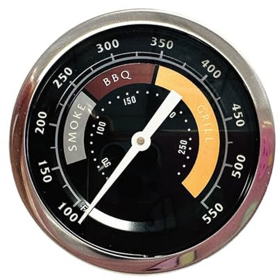 Stainless Steeel Thermometers Analog Oven Thermometers Temperature Test Meter for Meat BBQ Temp Gauge Large Display