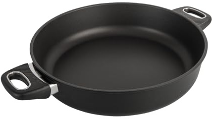 Gastrolux - Olla de cocción lenta, 32 cm, todo tipo de luces e inducción, revestimiento antiadherente Biotan Plus, Indeformable, 172032