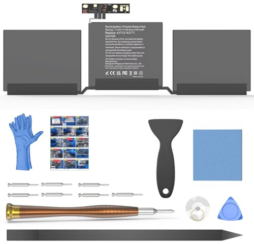 A1708 Akku für MacBook Pro 13 Zoll 2017 2016 Modell A1708 EMC 3164 2978, A1713 A2171 Akku für MacBook Pro 13 A2159(2019) A2289 (2020) A2338 (2020, 2022)