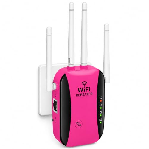 Repetidor WiFi 300 Mbps, 2,4 GHz, 4 Antenas, Modo Ap y Puerto Ethernet