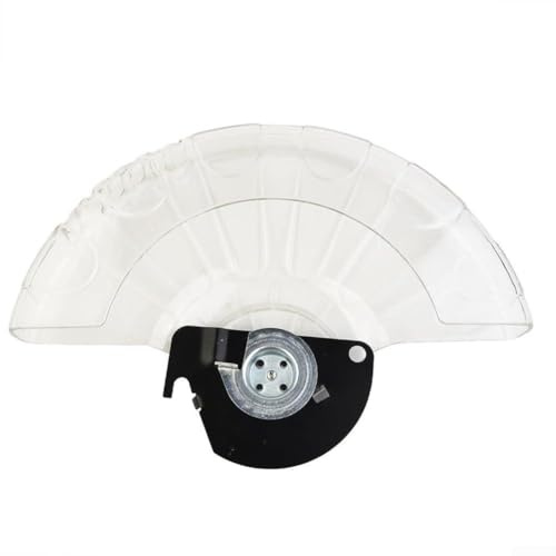 Electric Mitre Saw Blade Guard Compatible with LS1040, 28cm Diameter Transparent and Black Plastic with -Metal Reinforcement, Replacement Safety Cover for Accurate Cutting Power