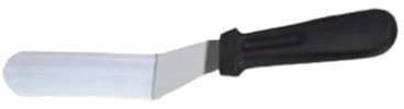 Cream Frosting Spatula Icing Spatula Angled Stainless Steel Palette Curved Offset Blade Professional Frost Cream Cake Pastry Baking Angled Icing Spatula(10.7in)