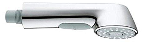 GROHE Spülbrause (Original Ersatzteil, Langlebig, Robust, Herstellergarantie: 5 Jahre, Passgenau), Chrom, 46710000