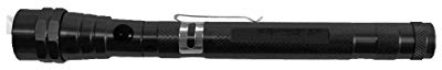 PROJECTS Torcia a LED 'Magic Light' con magnete flessibile impermeabile nero - Lampada telescopica a mano con potente batteria piccola - Lampade per attrezzi da autofficina