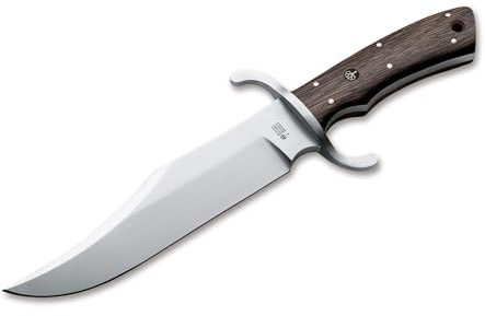 Böker Manufaktur Solingen 121547 Unisex – Erwachsene BÖKER Bowie N690, braun, 32.5