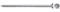 fischer 670408 FPF Power-Fast II 5 x 100mm Chipboard Wood Screws, Countersunk Head with Phillips, Partial Thread, Galvanised Blue Passivated, Pack of 200