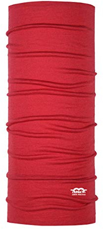 P.A.C. Kids Merino Wolle Multifunktionstuch | Weiche Merinowolle reguliert die Temperatur, wärmt im Winter und kühlt im Sommer