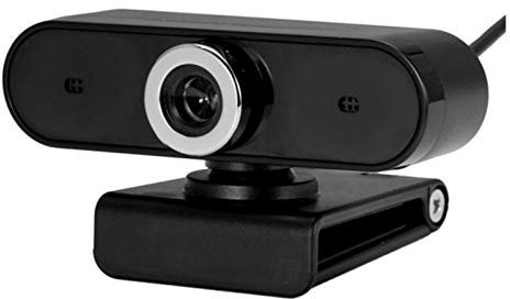 Nuojie Fotocamera informatica 12MP Full HD Webcam AutoFocus Web Telecamera Desktop PC Video Calling Camera HD Webcam Microfono Videochiamata Videocamera Computer Camera Stand