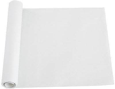 DROMCOM Vlies Tischband Tischläufer 28 cm x 15 m Tischdeko für Hochzeiten, Kommunionen, Taufen und Allen Feierlichkeiten, dekoratives Tischläufer Rolle, Hochzeit Tischband, Weiß