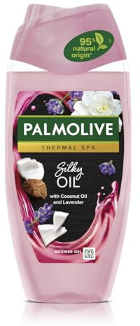 Palmolive Duschgel Silky Oil – Coconut Oil & Lavender - 6er Pack (6x 250ml)