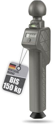 bonsport Stützlastwaage Digital für Wohnwagen & Anhänger | Deichselwaage bis 150 kg für Anhängerkupplung - Anhängerwaage
