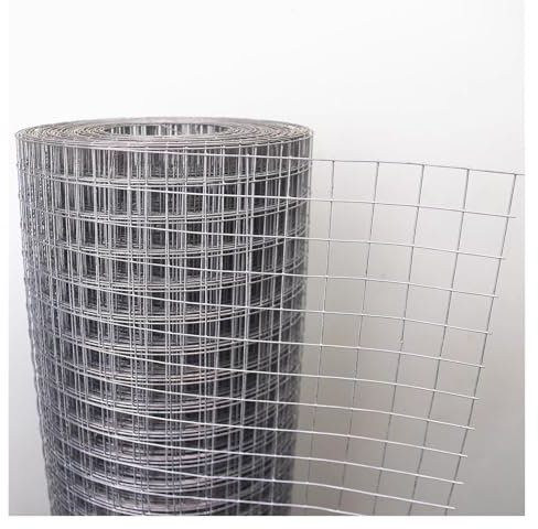 VXHCS Drahtgitter Metallgitter, Sicherheitsnetz für Balkon, 20mm/1,2mm Neue Pflanzen Schützen Kabelgeflecht-Vogelgarten, Dekoratives Netz (1x1m)