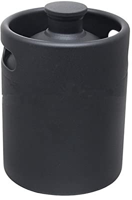 Bryggtillbehör Mini Keg Beer Growler Bärbar ölflaska Hem Öltillverkning Vinbar Tillbehör Verktyg Home Brew Beer(5L black)