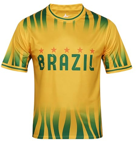 Orologio da uomo Impermeabile Plastica 2024 Uomo Calcio Europa/America Coppa Calcio T-Shirt Felpa Fan Footy Mezza Manica Taglio Dritto, Viola chiaro, M