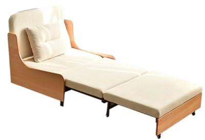 Modern Convertible Sleeper Loveseat Soffa med utdragbar säng for vardagsrum Sovrum Lägenhet Litet utrymme Sovfåtölj