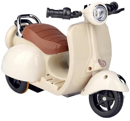 Giocattoli rotanti per scooter con animali – Mini piattaforma di trasporto a batteria, emissione musicale, dispositivo di piacere per azione vorticosa, design compatto, novità in plastica durevole |