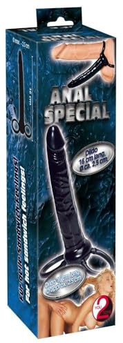 You2Toys Spécial Godemiché Anal Double Pénétration Noir