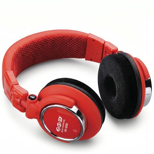 Zomo HD-1200 Professioneller Stereo-Kopfhörer (110dB, 3m) Toxic rot