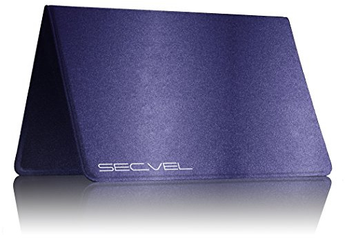 Pochette de protection brevetée pour 4 cartes | RFID NFC et bloqueur de champ magnétique | Protection de carte et organisateur pour cartes de crédit, cartes de débit, cartes d'identité | 100% protection des données vérifiée par CTC/advanced (membre du groupe RW TÜV) | Ciel