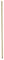 VERDELOOK Manico in Legno per Scope con innesto a Vite, 150 cm, Legno Naturale