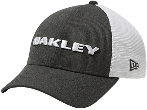 Oakley Cap Heather New ERA HAT, Graphite, One Size, 911523-00N