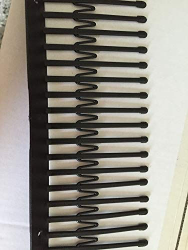 Traufkamm 100mm schwarz Traufenkamm Trauflüfter 10Stück a1m