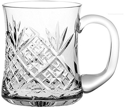 Royal Scot Crystal Edinburgh 1 Pint Tankard Beer Glass in a Gift Box