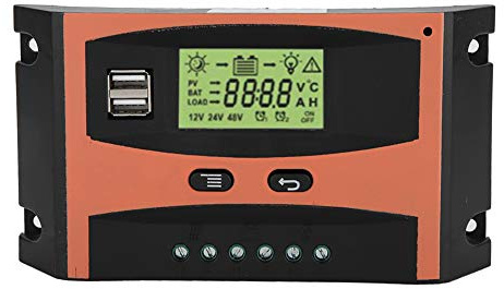 laderegler solar 12v mppt + Laderegler Solar Mppt Solarladeregler MPPT 12V / 24V Sonnenkollektor Solarpanel Batterieregler Ladegerät Controller LCD Bildschirm Auto Batterie (30A)