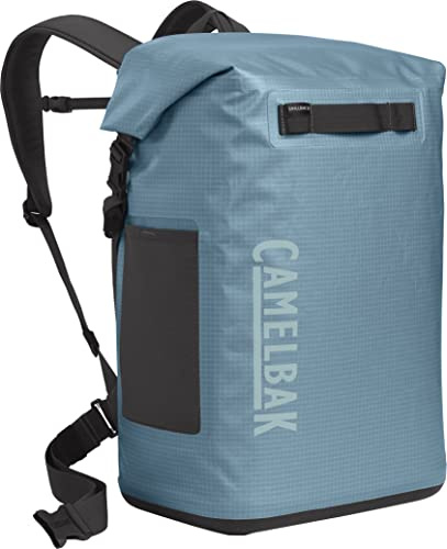 CamelBak ChillBak Pack 30 Soft Cooler Backpack with 6L Fusion Group Reservoir, Adriatic Blue