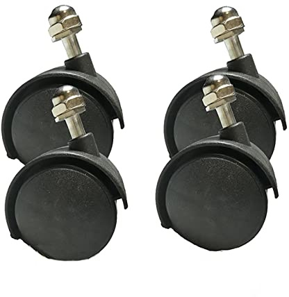 4 Packs Universal Wheel Pulley Caster Heater Wheels for Gree Pioneer Midea Electric Heater, Rollerblade Casters Replacement