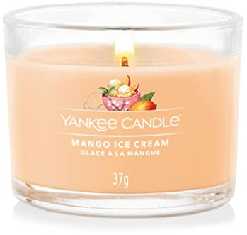Yankee Candle Votivkerze mit Mango-Eiscreme-Füllung
