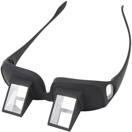 ciciglow Occhiali Pigri, Riflessione Orizzontale a 90 Gradi Letto Pigro Occhiali da Lettura Prismatici Occhiali da Vista per Leggere Guardare la TV