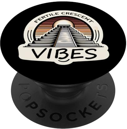 Vibrazioni della Mezzaluna Fertile Divertente storia PopSockets PopGrip Intercambiabile