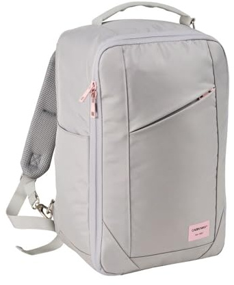 Cabin Max Handgepäck-Rucksack Backpack Reiserucksack Ryanair 40x20x25 20L | 40x20x25 cm, Ryanair, Handgepäck, Reiserucksack, Laptopfach, Schultergurt, Gepäckdurchlass, Umhängetasche, Öko-Wildleder, 20L