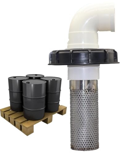 Schermo del filtro del barile 'acqua, filtro di ingresso del tubo da giardino | Filtro per tubo di scarico 'acqua piovana - Attacco per tappo del tubo del filtro del secchio a pioggia per foglie morte