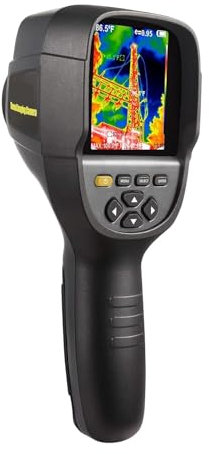 Termocamera Termocamera a infrarossi ad alta risoluzione 320 x 240 IR con 300.000 pixel migliorati da 3,2 pollici per ispezioni edili, HVAC ed elettriche