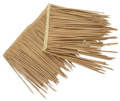 TINEASUR Tetto Di Paglia Artificiale Ignifugo Con Tetto Di Paglia Realistico Per Decorazioni Rustiche