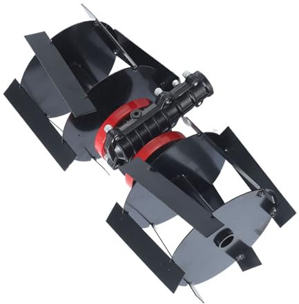 ATV Disc Harrow, charrue de tracteur de jardin,Roue de désherbage efficace en service lourd - Scarificateurs de pelouse de précision résistants à l'érosion