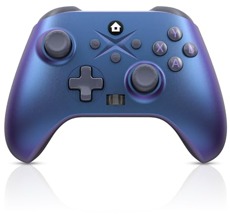Wireless Controller Compatible with Xbox Series X|S, Xbox One, Windows PC, iOS & Android, Bluetooth Gamepad with Dual Vibration, 3.5mm Audio Jack, TURBO and Macro Function, Need to Upgrade