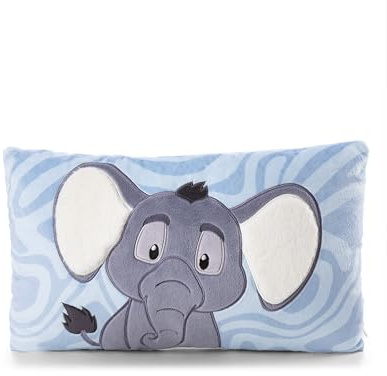 NICI Cojín elefanta, 43 x 25 cm, Gris - 62752